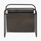 Eliseo Peppercorn Leather Magazine Rack