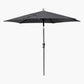 Riva 2.5m Round Anthracite Parasol