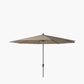 Riva 3.5m Round Taupe Parasol