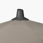 Riva 3.5m Round Taupe Parasol
