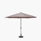 Riva 3.5m Round Taupe Parasol