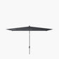 Riva 3 x 2m Rectangular Anthracite Parasol