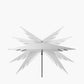 Glow Challenger T2 3m Square Premium Faded Black Free Arm Parasol