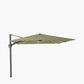Glow Challenger T2 3m Square Premium Lush Green Free Arm Parasol