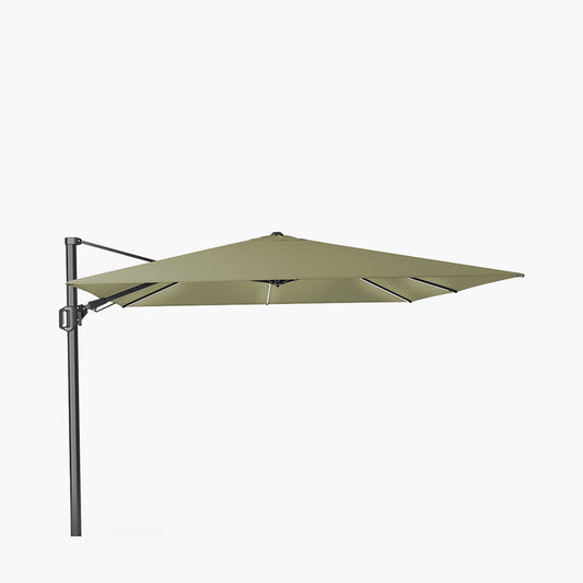 Glow Challenger T2 3m Square Premium Lush Green Free Arm Parasol