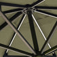 Glow Challenger T2 3m Square Premium Lush Green Free Arm Parasol