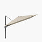 Challenger T2 3.5 x 2.6m Rectangular Premium Champagne Free Arm Parasol