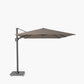 Challenger T2 3.5 x 2.6m Rectangular Premium Havana Taupe Free Arm Parasol