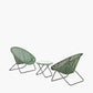 Tobs Outdoor Green Foldable Loungers Set