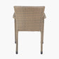 Tobs Outdoor Grey Synthetic Rattan Stacking Chair