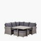 Slate Grey Barbados Square Corner Set with Polywood Top