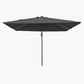Voyager T2 2.7m Square Anthracite Free Arm Parasol