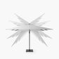 Voyager T1 3m x 2m Rectangular Sandstone / Champagne Free Arm Parasol