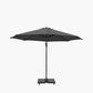 Voyager T1 3m Round Anthracite Free Arm Parasol