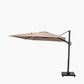 Challenger T2 3.5 x 2.6m Rectangular Taupe Free Arm Parasol