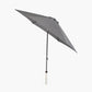 Lisboa 2.5m Round Luna Grey Parasol