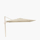 Nexus T2 3m Square Premium Sandstone / Champagne Free Arm Parasol