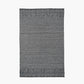 Indoor Outdoor Black and White Inca Design Rug
