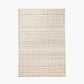 Indoor Outdoor Natural Double Stitch Design Rug