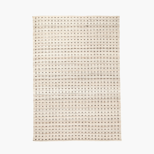 Indoor Outdoor Natural Double Stitch Design Rug