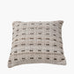 Indoor Outdoor Natural Double Stitch Design Scatter Cushion