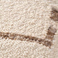 Indoor Outdoor Natural and Tan Fleck Design Scatter Cushion
