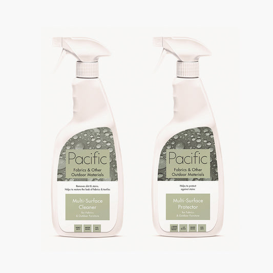 Multi-Surface Cleaner and Multi Surface Protector for Fabrics and Outdoor Furniture