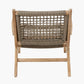 Sesto Outdoor Chair and Hocker Set
