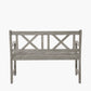 Cambridge Antique Grey Outdoor 2 Seater Bench