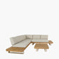 Osaka Latte Outdoor Corner Seating Set