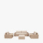 Como Natural Antique Outdoor Seating Set