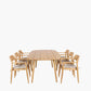 Salita Outdoor 6 Seater Dining Set