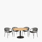 Dakota Black Outdoor 4 Seater Dining Set