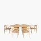 Javi Teak Outdoor Dining Set