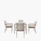 Aruba Outdoor 4 Seater Dining Set