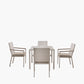 Aruba Outdoor 4 Seater Dining Set