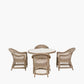 Pattaya Sand Outdoor 4 Seater Dining Set