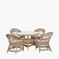 Pattaya Outdoor 4 Seater Dining Set