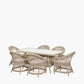 Pattaya Sand Outdoor 6 Seater Dining Set