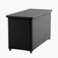 Rhode Island Small Galvanised Steel Cushion Box Black
