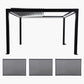Abierto Full Electric 3m x 4m inc LED complete with 2 x 3m and 1 x 4m Electric Blinds, Delivery and Installation