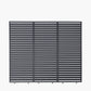 Pavillo Teak 3.5m x 3.5m Pergola, Pavillo Louvre Front/Back Panel Long, Pavillo Louvre Side Panel Short, Delivery and Installation