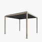 Pavillo Teak 3.5m x 3.5m Pergola, Pavillo Louvre Front/Back Panel Long, Pavillo Louvre Side Panel Short, Pavillo LED plus Delivery and Installation