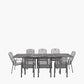 Savoy Extendable Rectangular 8 Seater Dining Set