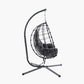 Lyon Anthracite Outdoor Single Hanging Chair