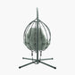 Lyon Moss Green Outdoor Single Hanging Chair