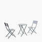 Rennes Anthracite Outdoor Bistro Set
