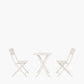 Rennes Putty Outdoor Bistro Set
