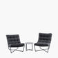 Clermont Anthracite Outdoor Lounging Set