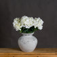 Darcy Antique White Vase